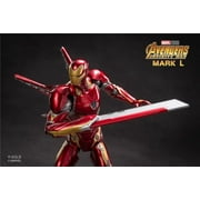 Zhongdong Toys 10th Anniversary 7 Inches Iron Man MK50 Action Figure Deluxe Collector Model