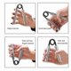 thumbnail image 2 of Adjustable Hand Grip Strengthener - 100lb, 200lb, 300lb Metal Trainer for Wrist & Forearm Muscle Building Exercise Tool, 2 of 5