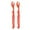 Red, variant on Tableware 2pcs Crab Meat Remover Kit for Seafood Lovers – Stainless Blue or Red Picks for Family Dinners and Parties 2PCS