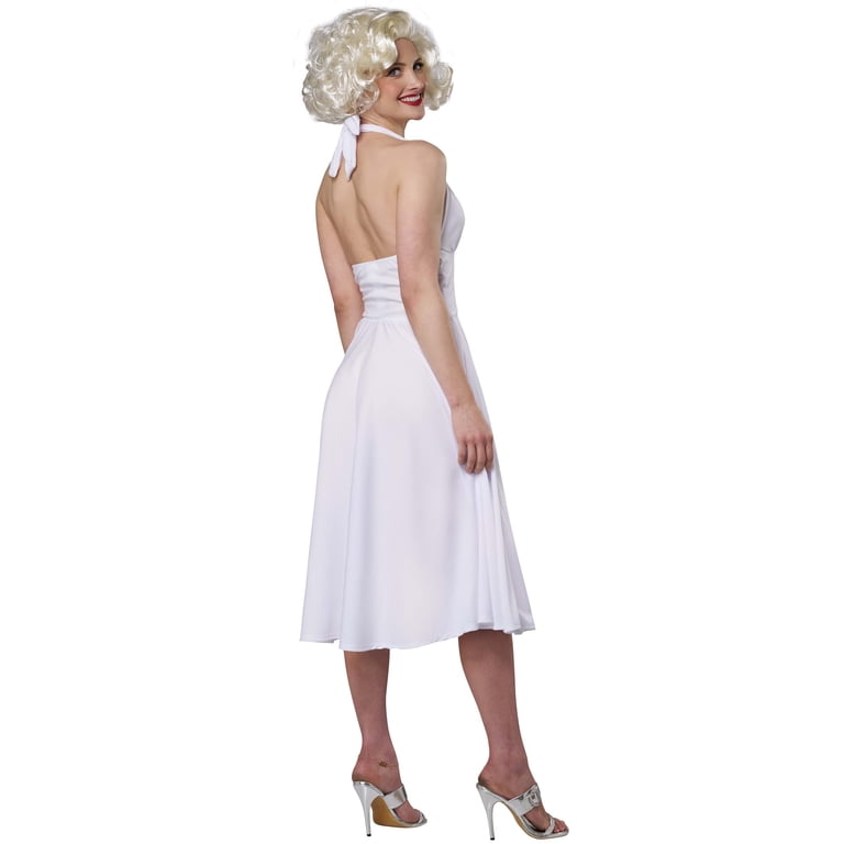 slim fit dress slacks Halter Short Marilyn Dress w/ Tie Back main image 0