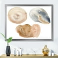 thumbnail image 3 of Designart 'Holiday Set With Abstract Beige and Blue Circle Spot' Modern Framed Art Print, 3 of 4