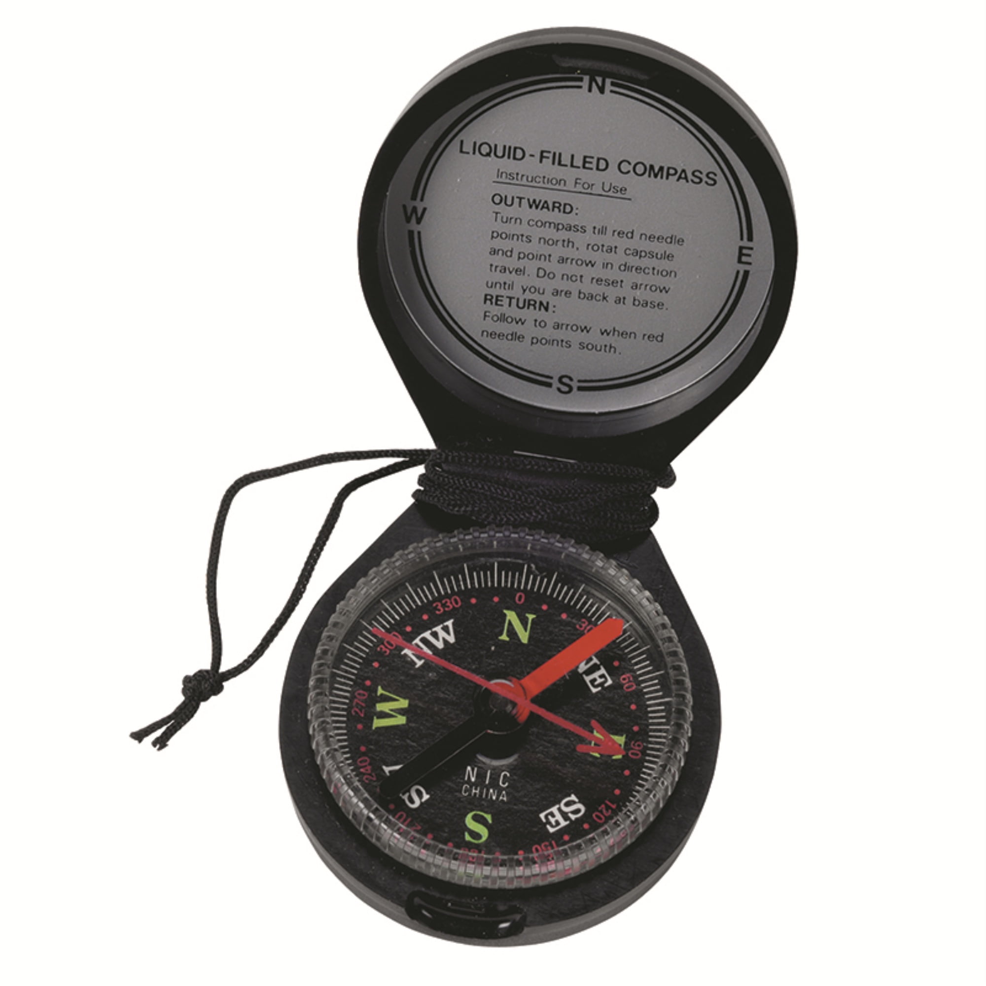 Ozark trail Compass for Map Reading and Navigation Walking Hiking Trekking 