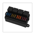 thumbnail image 3 of 10X 12 Way Blade Fuse Holder Box with Spade Terminals and Fuse 40PCS 4Pin 12V 80A Relays for Car Truck Trailer and Boat, 3 of 5