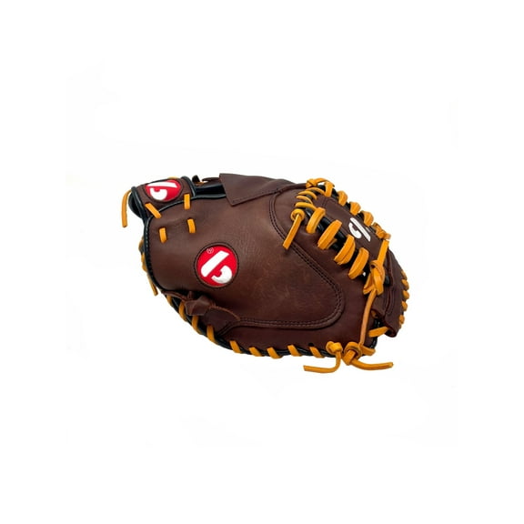 Barnett GL-204 Brown Adult Catcher Baseball Glove, Leather, 34, Left Hand Throw, Brown