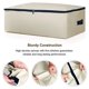 thumbnail image 4 of Bolsa de almacenamiento de lona de 2 piezas, organizador de armario grueso, suave y transpirable para ropa de cama, edredones, almohadas, mantas, ropa,, 4 of 5