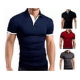 thumbnail image 2 of Playeras Hombre Y Tipo Polo Botones Slim Manga Moda Casual, 2 of 7