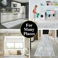 thumbnail image 5 of Ileading 2'6''x 8' Boho Runner Rug, Non Slip Washable Shaggy Soft Carpet Area Rug for Hallways Entryway Bedroom, 5 of 15
