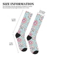 thumbnail image 2 of Compression Socks For Women And Men - Funny Cartoon Donut Print Compression Socks Circulation For Workout, 2 of 2
