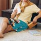 thumbnail image 5 of Balery I Love Sushi Pantalones cortos de pijama de punto de algodón para hombre con cinturilla y bolsillos-Small, 5 of 6