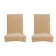 thumbnail image 1 of Cubierta de silla de oficina Funda protectora anti-arrugas Estilo simple El Four Seasons Multicolor Stretch Fundaver para Hotel Beige sidaley HA012481-07, 1 of 6