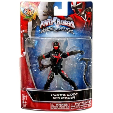 power rangers ninja steel training mode red ranger action