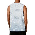 thumbnail image 6 of GrmtClth Hawaiian Tank Top For Men Tropical Lobster Palm Citrus Graphic Loose Fit Summer Cruise Tank Top Casual Outerwear Vacation Tee Enhanced With Understated Ocean Details Green M, 6 of 6
