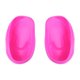 thumbnail image 1 of 1 Par Tintes para El Salón Cubierta Silicona para Los Oídos Barbero Antimanchas (rojo Rosa), 1 of 4