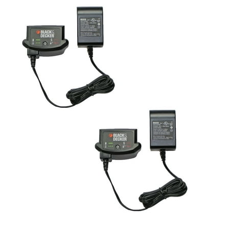 

Black & Decker OEM 90640340 90590282-01 Drill Charger (2 Pack) BDC120VA100 BDCDE120 BDCDE120C BDCDE120C BDCDMT120 BDCDMT120-2 BDCDMT120C BDCDMT120IA LD120CBF LD120VA LD120VA-8 LDX120C