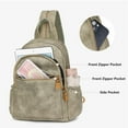 thumbnail image 6 of Sunyuer Small Backpack Purse for Women Fashion PU Leather Backpack Convertible Ladies Sling Bag pu material, 6 of 10