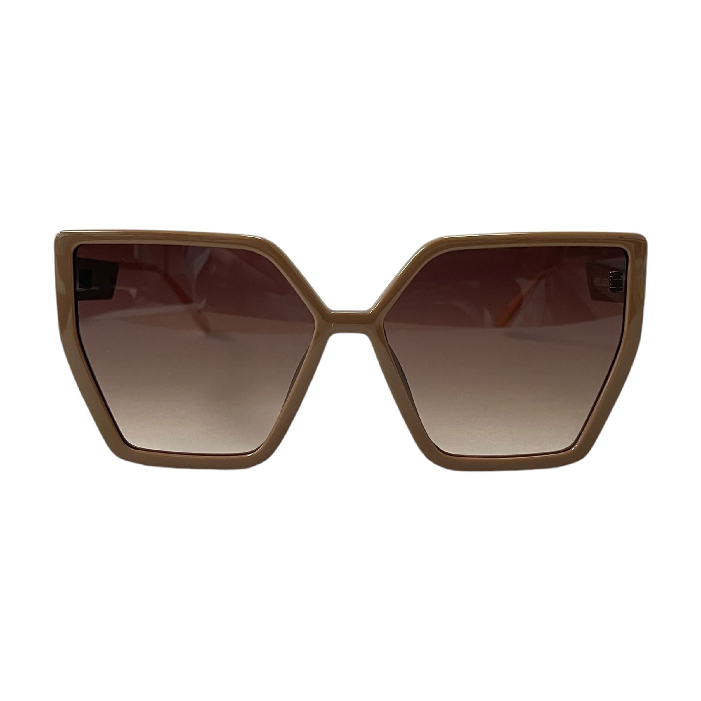 Quay Australia Icy Sunglasses Square Green Tortoise Smoke  display picture 3
