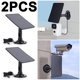 thumbnail image 1 of Kit Cargador Panel Solar Monocristalino 5V 20W para Cámara Seguridad (Micro USB), 1 of 9