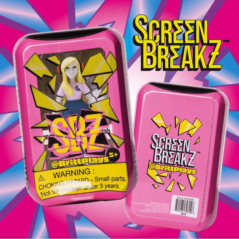 ScreenBreakZ Gamerz Collectible Figures, BrittPlays, Unique