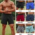 thumbnail image 4 of Shinysix Men Sport Shorts,Towel Loop Mewmewcat Sport Waist Pocket Waist Pocket Towel Loose Fit Quick- Loop Loose Fit Men Sport Buzhi Wennzy, 4 of 6