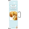 thumbnail image 1 of Raspador de tortas, 1 pieza Nivelador ajustable de acero inoxidable Herramienta para hornear tortas DIY Cortador de tortas de alambre ajustable Rallador Diseño elevado, 1 of 12
