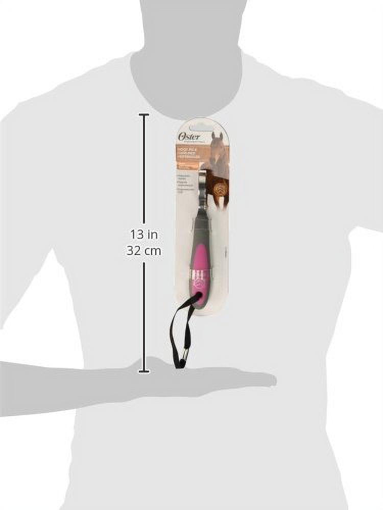 Cure-pied Pour Cheval Oster Equine Care Professionnel - Acier Inoxydable, Fabrication Américaine, Neuf Sous Emballage