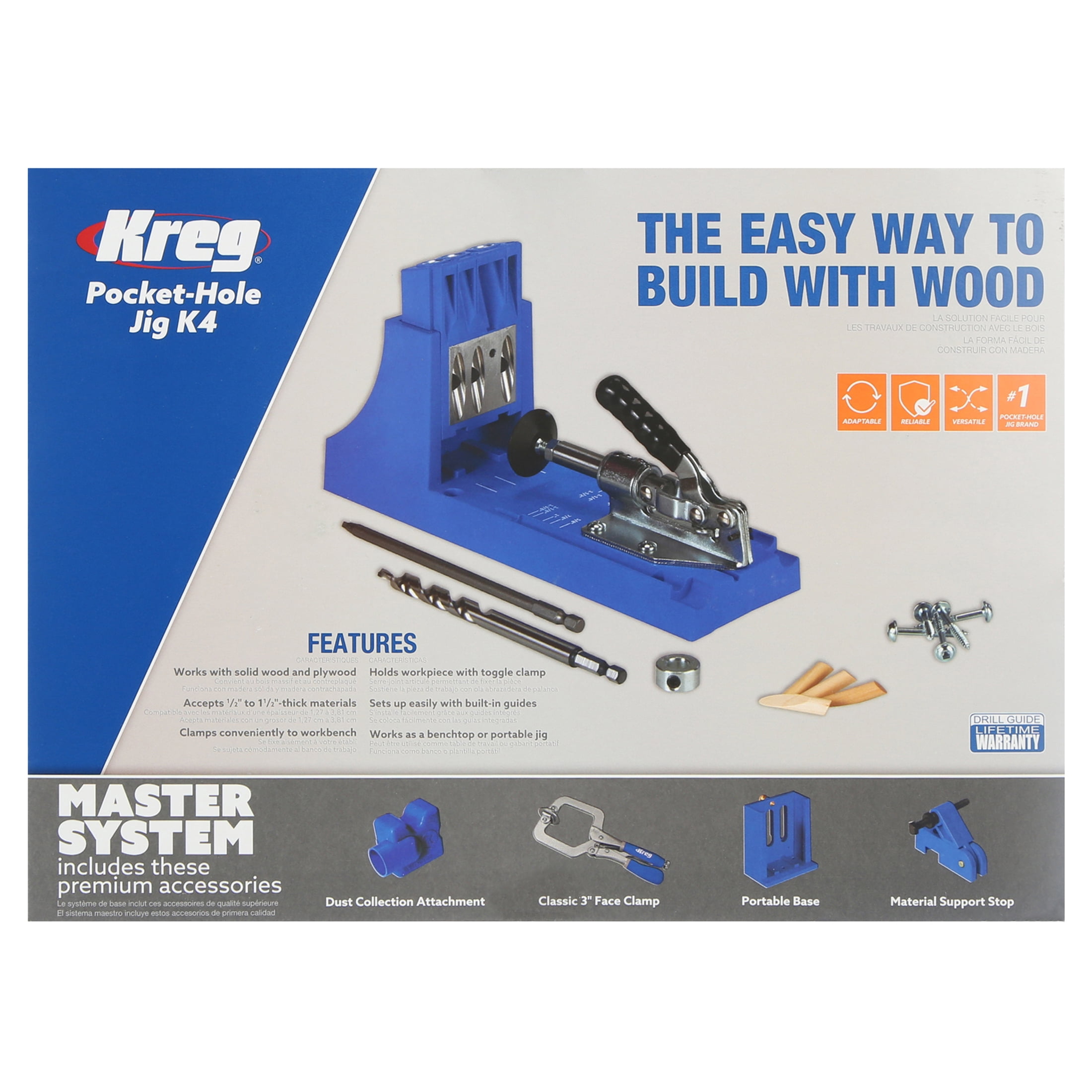 Kreg k4 on sale dust collection
