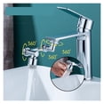 thumbnail image 2 of Universal 1080° Rotation Sink Faucet Extender Robotic Arm Water Tap Nozzle Adaptor Splash Filter 2 Modes Bathroom Faucet Sprayer ,Filter Impurities, 2 of 7