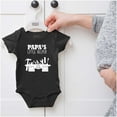 thumbnail image 5 of Papa's Little Helper Handyman Dad Romper Boys or Girls Infant Baby Brisco Brands 12M, 5 of 6