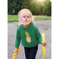 thumbnail image 2 of Pineapple With Glasses Hoodie Toddler -Image by Shutterstock,  2 Toddler, 2 of 4