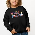 thumbnail image 5 of Mini Smiley Icons Unicorn - Toddler Graphic Sweatshirt, 5 of 14