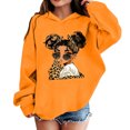 thumbnail image 2 of RMGVDSD Kids Graphic Hoodies for Girls Hooded Sweatshirt Autumn Winter Relaxed Fit Pullover Hoodie Top Lightweight Casual Cute Clothes Comfort Sweatshirt 4-5 Years, 2 of 4
