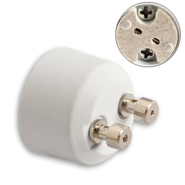 Lámpara GU10 a MR16 Socket Base Bombilla halógena Adaptador Convertidor Titular