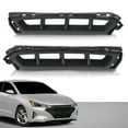 thumbnail image 2 of CROSSDESIGN 1Pair Front Left & Right Bumper Air Curtain Grille Fit for 2019-2020 Hyundai Elantra, 2 of 11