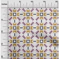 thumbnail image 1 of oneOone Cotton Poplin Fabric Geometric Ikat Print Fabric By Yard 56 Inch Wide, 1 of 4