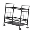 thumbnail image 4 of Estante de almacenamiento de planos arquitectónicos, carrito de almacenamiento de metal multifuncional para papel de regalo, póster, archivador, etc., 4 of 8