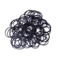 thumbnail image 4 of MERRYHAPY Ponytail Hair Ties De Elástica Negras Resistentes Sin Metal Para Tipo De Y Estilos, 4 of 5