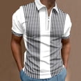 thumbnail image 2 of Sngxgn Men's Fit Midweight Short-Sleeve Polo(White,L), 2 of 5
