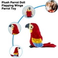 thumbnail image 5 of Kripyery Parrot Doll Interactive Electric Doll Toy Sound Recording Talking Repeating Parrot Plush Toy Flap Wings Soft Fun Learning Kids Toy, 5 of 8