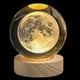 thumbnail image 2 of Glowing Planetary Astronaut Crystal Night Lights USB Power Warm/RGB Bedside Light Kid Gift Night Lamp, 2 of 5