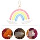 thumbnail image 4 of 1pc delicado arco iris llavero llavero arco iris llavero encanto tejido arco iris llavero llavero, 4 of 7