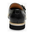 thumbnail image 7 of Stacy Adams Bartram Plain Toe Monk Strap Patent Shoes Black 25724-001, 7 of 7