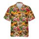 thumbnail image 2 of Camisas para hombre con estampado 3D de vaca de Brownswiss, ropa hawaiana con gráfico de ganado, playeras, blusas divertidas con cabeza de vaca suiza, blusas para niño, 2 of 5