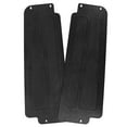 thumbnail image 1 of FONDOTIN Black ABS Wheelchair Footrest Pads Cover 2Pcs for Daily Use, 1 of 6
