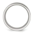 thumbnail image 2 of Chisel Stainless Steel Brushed Black Rubber 10.00mm Ring Size 8.5  Men, 2 of 7