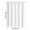 White, variant on Bath Curtain Fabric Shower Curtain Liner,Waterproof Thickened Polyester Bathroom Curtain,Grommet Holes Fabric Shower Liner with Hooks,Machine Washable,Hotel Quality