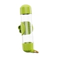 thumbnail image 2 of Dispensador de agua para pájaros, jaula para beber, fácil de rellenar, 200 ml, automático verde, 2 of 8