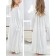 thumbnail image 3 of Encantador camisón de princesa para niñas, ropa de dormir de algodón suave para niños de 3 a 12 años Xemadio CJWUS-1694, 3 of 7