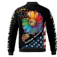 thumbnail image 3 of Lotusprinthandmade Faith Hope Love Autism Awareness All-over Print Bomber Jacket S-5XL Multicolor (3XL) – Faith Hope Love Autism Awareness Jacket, 3 of 5