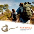 thumbnail image 5 of Clip de rueda táctica de 20-1 piezas, hebilla colgante multifunción Molle para senderismo, abrazadera de pala, hacha, soporte de abrazadera, accesorios de chaleco táctico, 5 of 5
