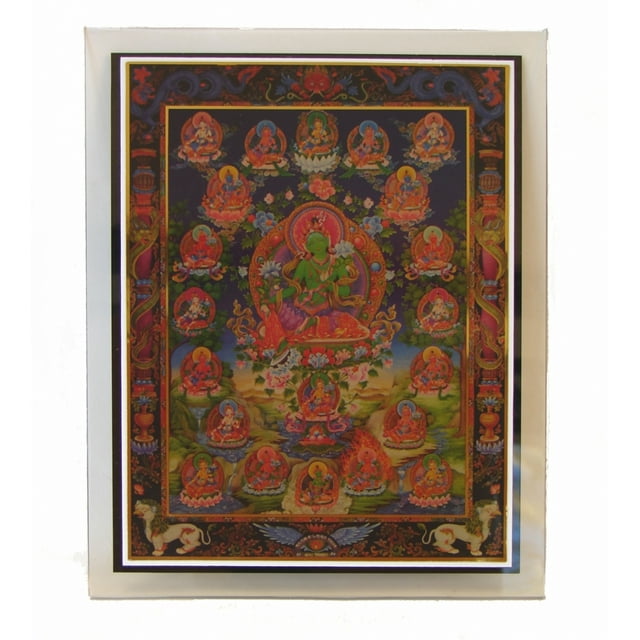 21 Tara Plaque - Actualize Wishes and Dissolve Obstacles to Success